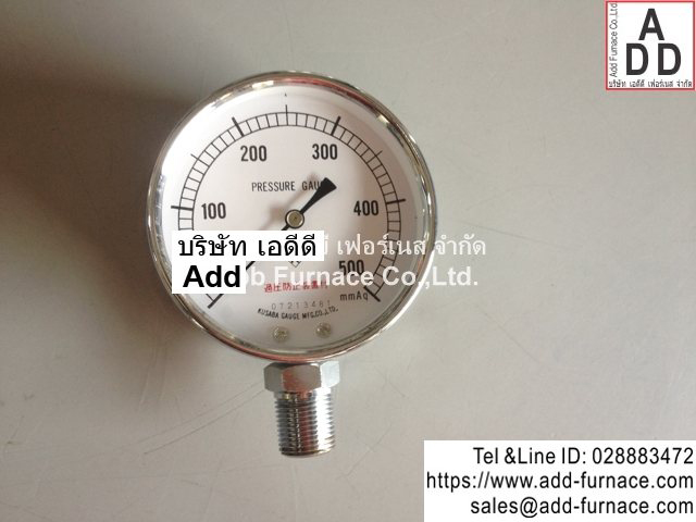 Kusaba Pressure Gauge 0~500mmAq(3)